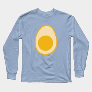 BIG EGG Fun Hard-Boiled Egg Breakfast Food Easter - UnBlink Studio by Jackie Tahara Long Sleeve T-Shirt